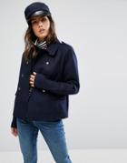 Only Aya Spring Double Breasted Coat - Navy