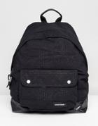 Eastpak Padded Pak'r Backpack In Pinched Black - Black