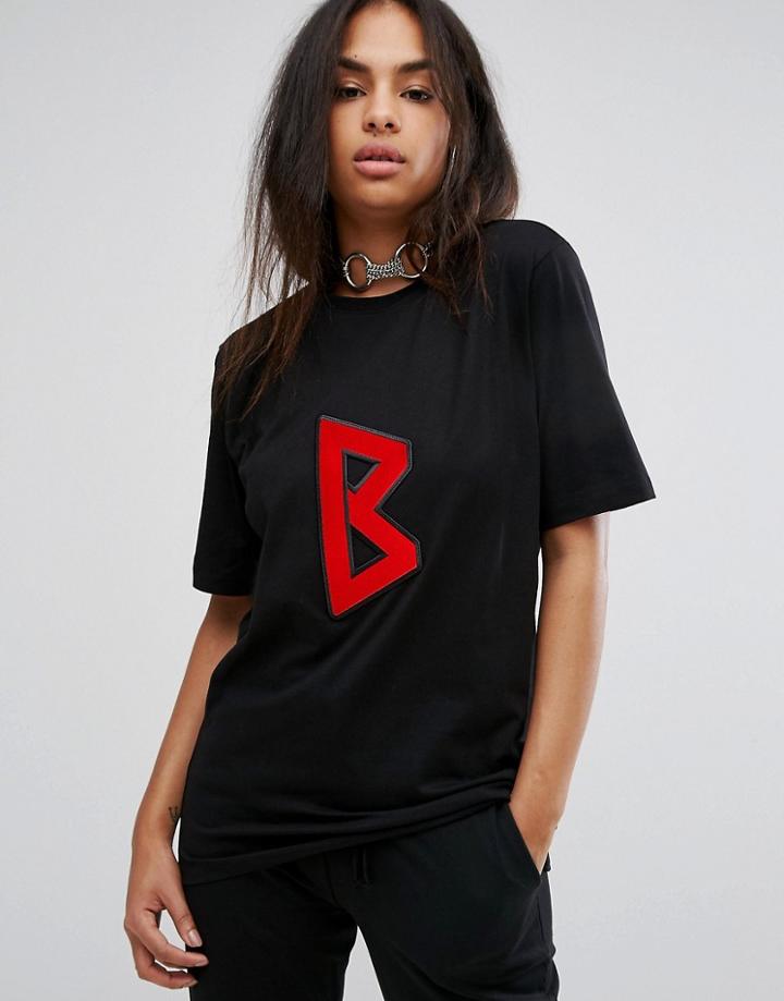 Back By Ann Sofie Back B Logo Uni T-shirt - Black