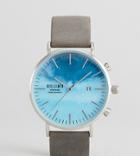 Reclaimed Vintage Inspired Sky Suede Watch In Gray Exclusive To Asos - Gray