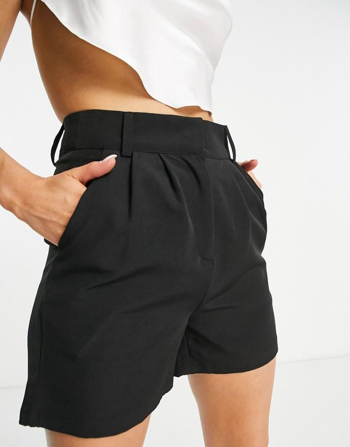 Unique21 Tailored Shorts In Black