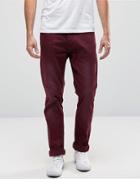 Blend Cirrus Skinny Jeans In Zinfandel - Red