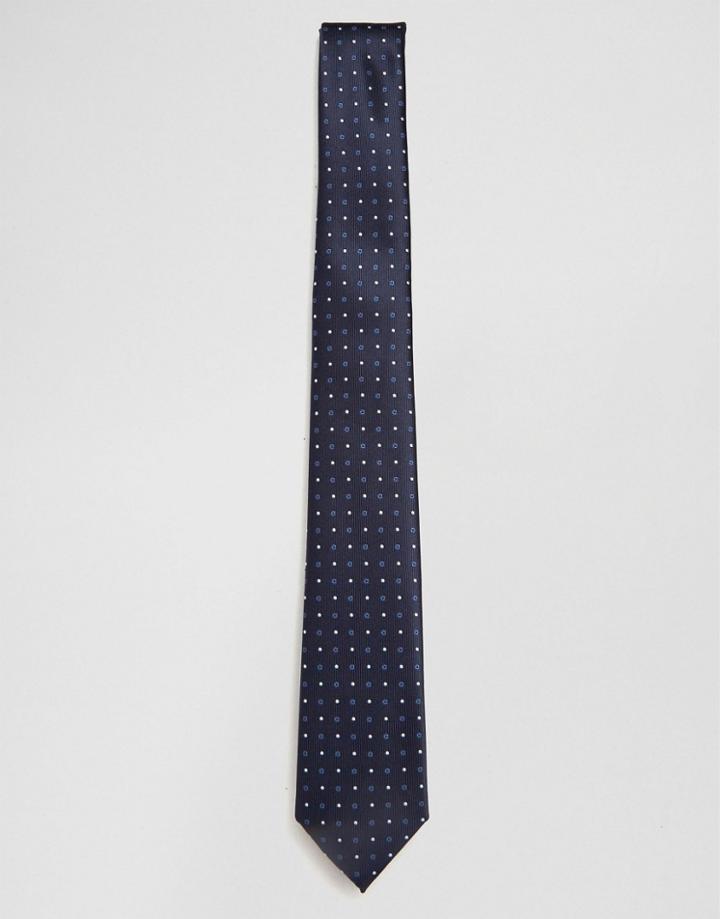Jack & Jones Tie Spot - Navy