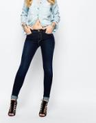 Replay Joy High Waist Super Skinny Jean - Blue