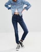 G-star Elwood 5620 High Waisted Skinny Jeans - Blue