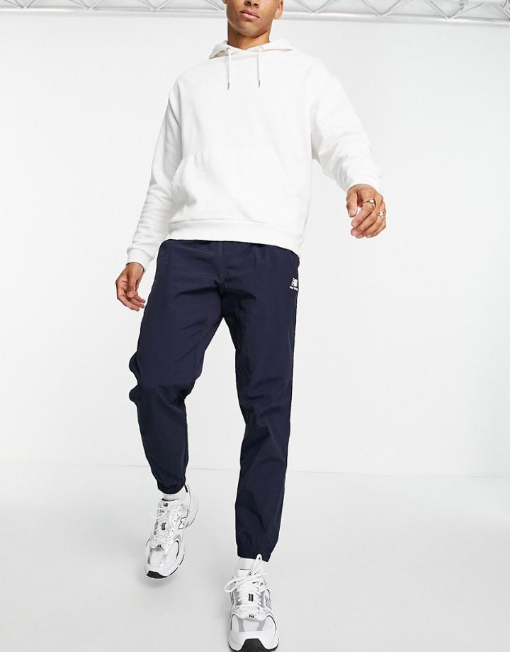New Balance Woven Sweatpants In Black