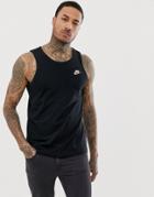 Nike Club Tank Top In Black