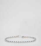 Designb Silver Chain Bracelet In Sterling Silver Exclusive To Asos - Silver