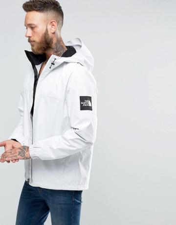 The North Face Mountain Q Jacket In White - White