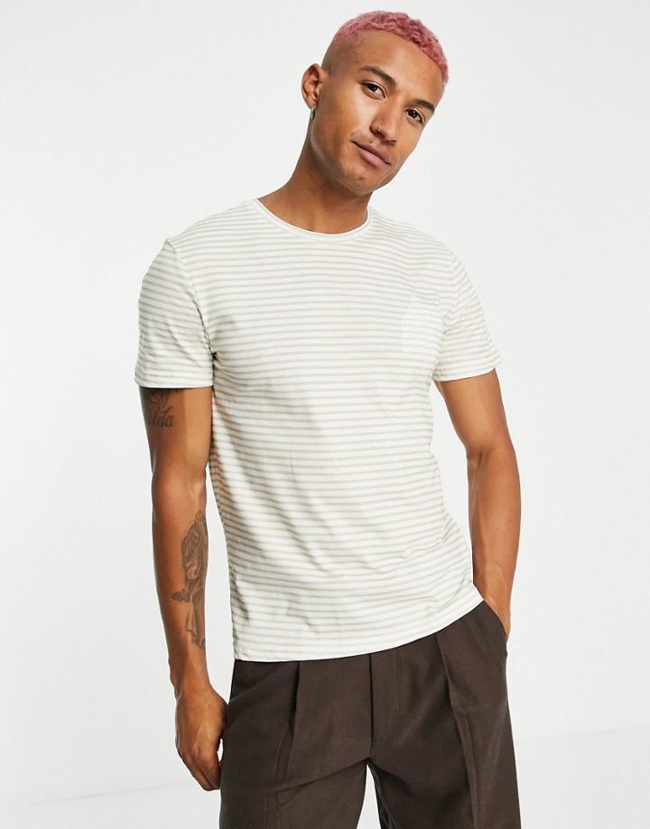 Bolongaro Trevor Rose Stripe T-shirt-neutral