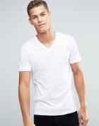 Esprit Basic V-neck T-shirt - White