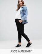 Asos Maternity Ultimate Jersey Peg Pants - Black