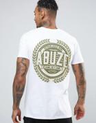 Abuze London Special Forces Back Print T-shirt - White