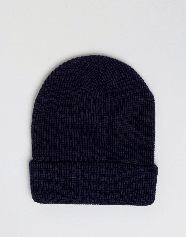 7x Beanie In Navy - Navy