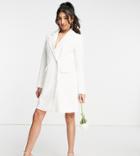 Y.a.s Exclusive Bridal Blazer Dress In White