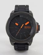 Boss Orange New York Bracelet Watch In Black - Black