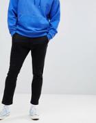 Jack & Jones Slim Pants With Pleated Front - Black