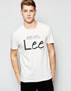 Lee Logo T-shirt - Gray