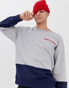 Converse One Star Sweat In Color Block