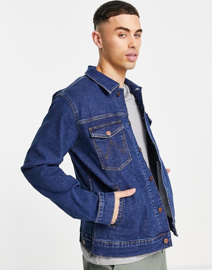 Wrangler Regular Denim Jacket-blues