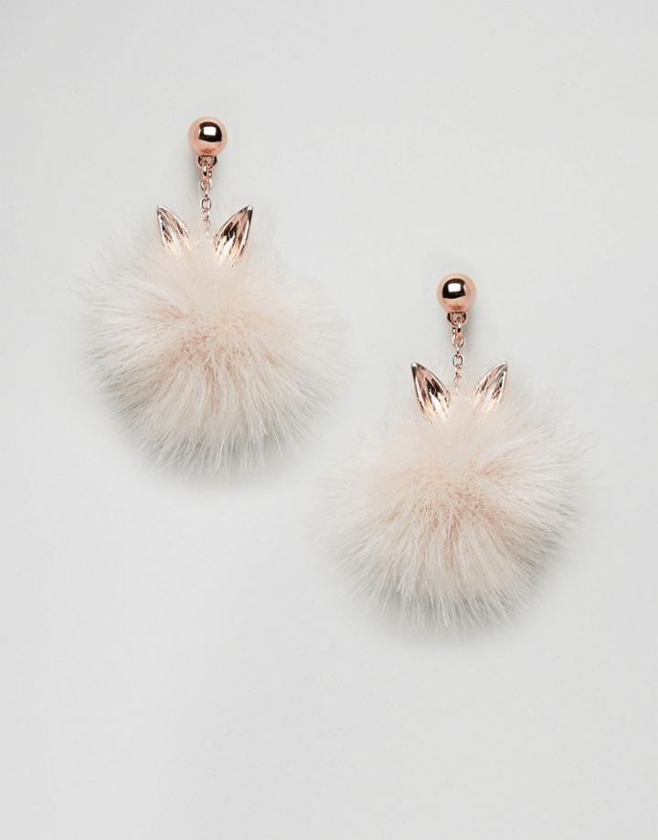 Ted Baker Bryana Bunny Tail Drop Earrings - Gold