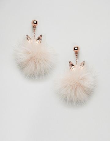 Ted Baker Bryana Bunny Tail Drop Earrings - Gold