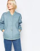 Ganni Inglewood Pink Blue Jacket - Citadel