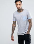Another Influence Pocket T-shirt - Gray