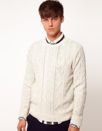 Asos Cable Knit Sweater