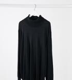 Jack & Jones Essentials Plus Rollneck Sweater In Black