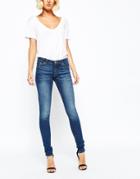 Weekday Saturday Low Rise Skinny Jean - Wonder Blue