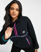 New Balance 1/2 Zip Pull Over In Black