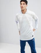Adidas Originals Eqt 18 Long Sleeve T-shirt In Blue Cw4924 - Blue