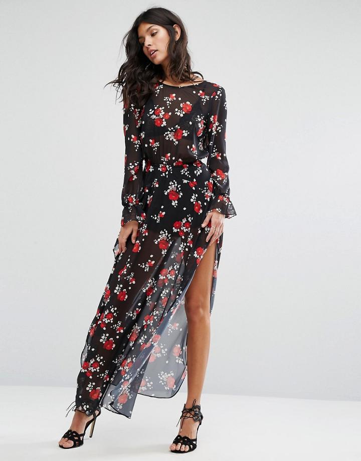 Flynn Skye Floral Maxi Dress - Multi