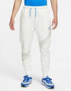 Nike Swoosh Pack Cuffed Sweatpants In Off White-neutral