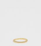Kingsley Ryan Sterling Silver Gold Plated Chunky Ball Detail Ring