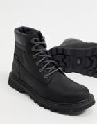 Caterpillar Deplete Waterproof Boots In Black
