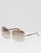 New Look 70's Retro Sunglasses - Silver