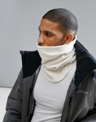 Columbia Thermarator Neck Gaiter Fleece In Chalk - White