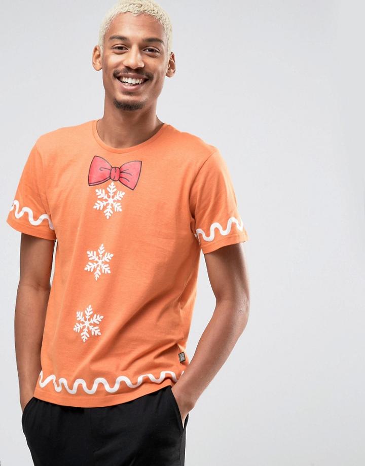 Ssdd Holidays Pudding T-shirt - Brown