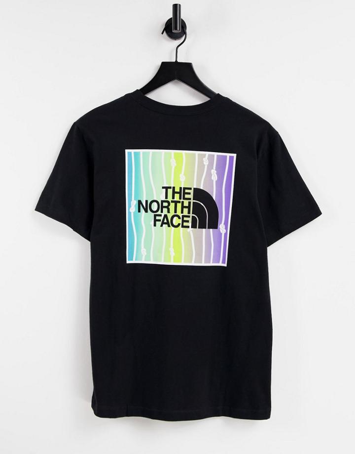 The North Face Distorted Half Dome T-shirt In Black