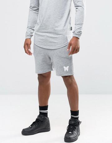 Good For Nothing Jersey Shorts - Gray