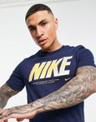 Nike Training Dri-fit Logo T-shirt In Black