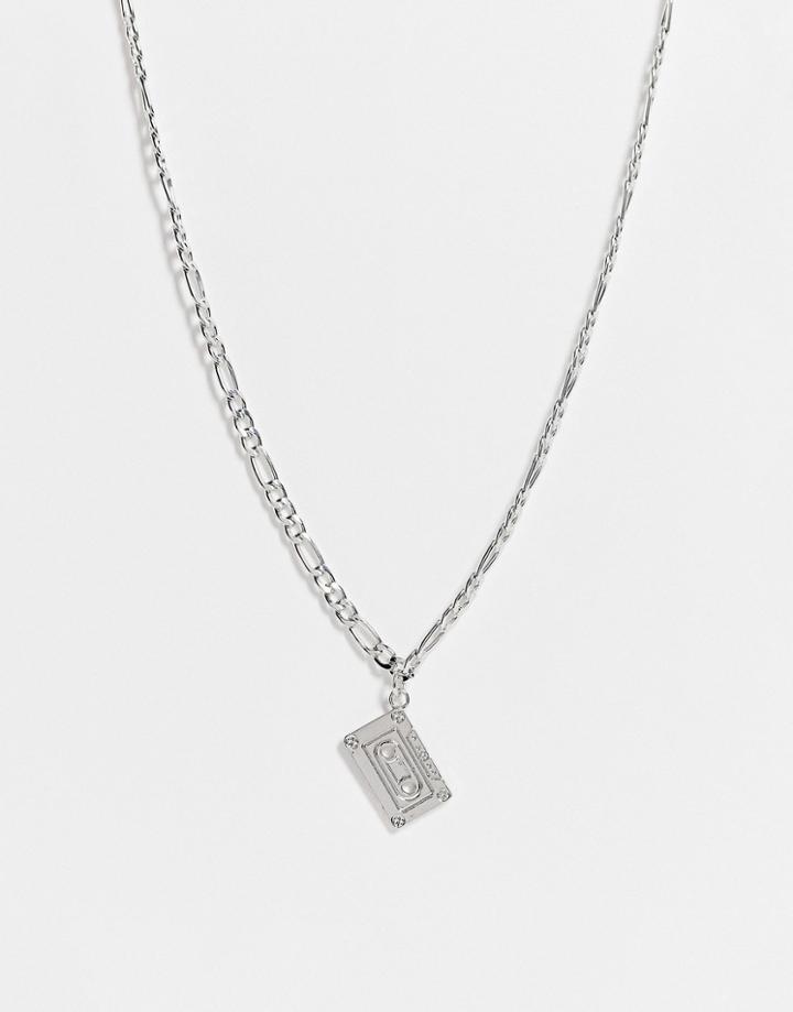 Designb Cassette Pendant In Silver