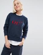 Selected Oui Sweatshirt - Blue