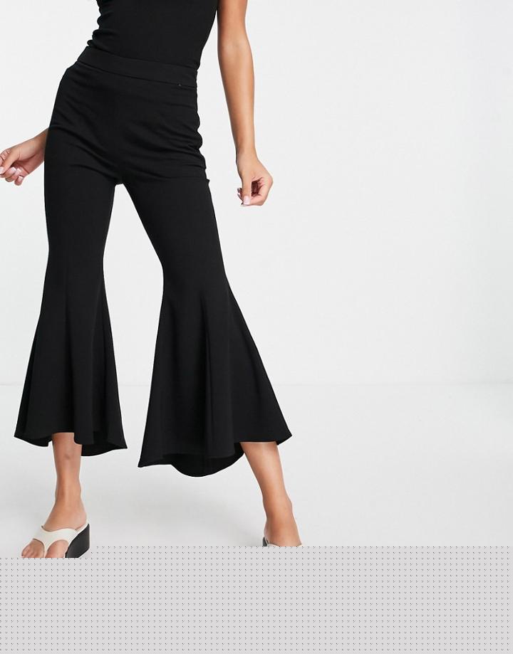 Urban Revivo Split Hem Pants In Green