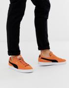 Puma Suede Classic Sneakers In Orange - Orange