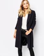 Supertrash Olympe Wool Pea Coat - Granite