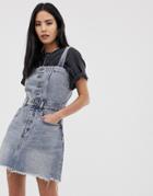 Cheap Monday Potion Denim Dress-blue