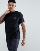 Boss Tales Box Logo T-shirt In Black